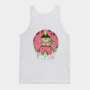 Pink Mint Gamer Controller Force Tank Top